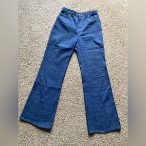 Vintage orange tab Levi’s flared